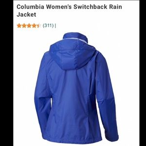 Columbia lightweight rain jacket, like new!